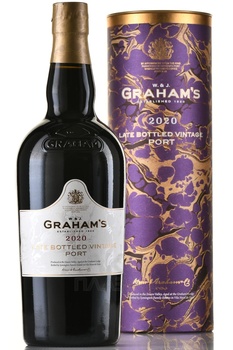 Porto Grahams Late Bottled Vintage - портвейн Лейт Ботлд Винтаж 0.75 л в тубе