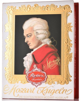 Reber Mozart W. Amadeus Mozart - Шоколадный набор Ребел Моцарт В. Амадей Моцарт 240 г