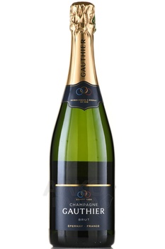 Gauthier Brut - шампанское Готье Брют 0.75 л белое брют