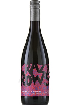 Bisquertt Crazy Rows Carignan - вино Бискертт Крейзи Роус Кариньян 0.75 л красное сухое