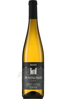 Kellerei Bozen Puntscheit Kerner - вино Келлерай Бозен Пунтшайт Кернер 0.75 л белое сухое
