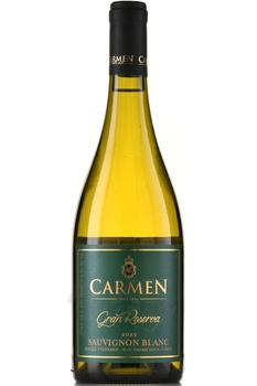 Carmen Gran Reserva Sauvignon Blanc DO - вино Кармен Гран Резерва Совиньон Блан ДО 0.75 л белое сухое