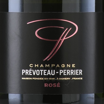 Prevoteau Perrier Rose Brut - шампанское Превото-Перье Розе Брют 0.75 л розовое брют в п/у