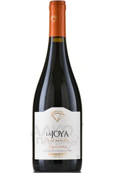 Bisquertt La Joya Gran Reserva Syrah Colchagua Valley - вино Бискертт Ла Хойа Гран Резерва Сира 0.75 л красное сухое