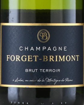 Forget-Brimont Terroir Champagne - шампанское Форже-Бримон Терруар 0.75 л белое брют в п/у