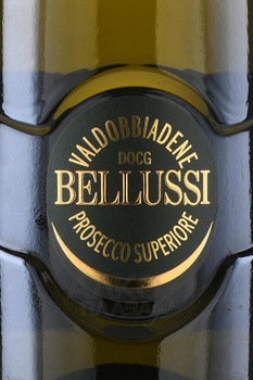 Bellussi Valdobbiadene Prosecco Superiore DOCG Extra Dry - игристое вино Белусси Вальдоббьядене Просекко Сюперьоре Экстра Драй 0.75 л