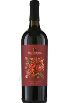 Вино Красностоп Золотовский Ведерниковъ 0.75 л красное сухое