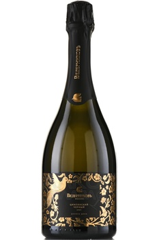 Вино игристое Ведерниковъ Резерв Цимлянский Черный 0.75 л белое брют