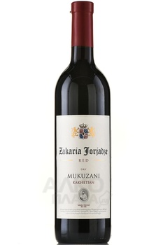 Вино Захария Джорджадзе Мукузани 0.75 л красное сухое