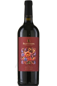 Вино Ведерниковъ Голубок 0.75 л красное сухое