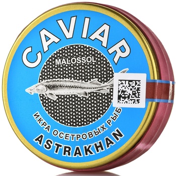Икра осетровая Зернистая 125 гр в ж/б