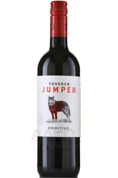 Tussock Jumper Primitivo - вино Тассок Джампер Примитиво 0.75 л красное полусухое