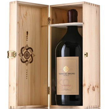 Terre del Bruno Gorgoli Toscana - вино Горголи Тоскана Терре дель Бруно 3 л красное сухое в д/у