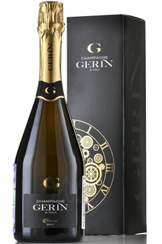 Gerin & Fils Reserve Brut - шампанское Жерин и Филс Резерв Брют 0.75 л белое брют в п/у
