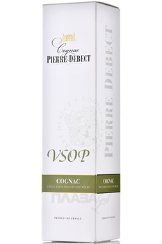 Pierre Debect VSOP - коньяк Пьер Дэбэк ВСОП 0.7 л в п/у