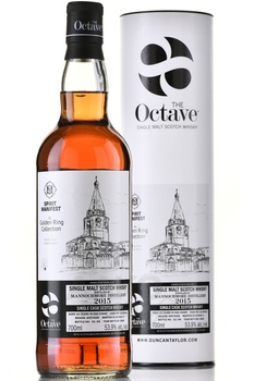 Duncan Taylor Spirit Manifest The Octave Mannochmore 10 Years Old - виски Дункан Тейлор Спирит Манифест Октав Маннохмор 10 лет 0.7 л в тубе