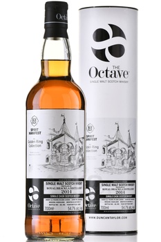 Duncan Taylor Spirit Manifest The Octave Royal Brackla 11 Years Old - виски Дункан Тейлор Спирит Манифест Октав Роял Бракла 11 лет 0.7 л в тубе