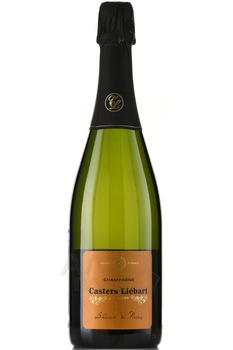 Casters Liebart Blanc de Noirs Brut - шампанское Кастерс Либар Блан де Нуар Брют 0.75 л белое брют