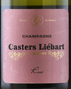 Casters Liebart Rose Brut - шампанское Кастерс Либар Розе Брют 0.75 л розовое брют