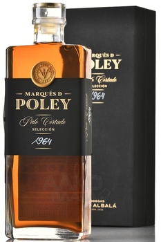 Marques de Poley Palo Cortado - херес Маркиз де Полей Пало Кортадо 1964 год 0.2 л