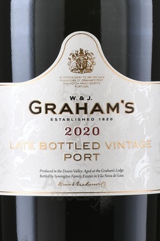 Porto Grahams Late Bottled Vintage - портвейн Лейт Ботлд Винтаж 0.75 л в тубе