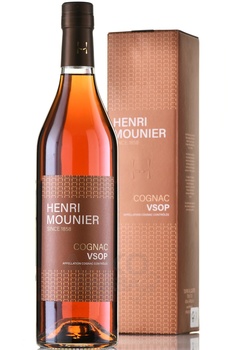 Henri Mounier VSOP in box - коньяк Анри Мунье ВСОП 0.7 л в п/у
