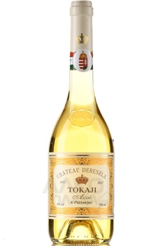 Chateau Dereszla Tokaji Aszu 6 Puttonyos - вино Шато Дересла Токай Асу 6 Путтоньш 0.5 л белое сладкое