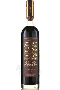 Вино ликерное Шато Тамань Резерв Гранд Десерт Нектар 0.5 л красное сладкое