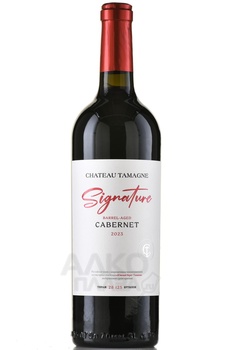 Вино Шато Тамань Синьятюр Каберне 0.75 л красное сухое