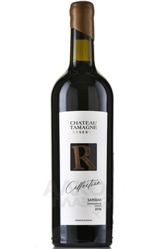 Вино Шато Тамань Резерв Саперави Коллекционное 2016 год 0.75 л красное сухое