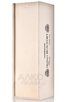 Herbert Beaufort Carte Or Bouzy Grand Cru - шампанское Эрбер Бофор Карт Ор Бузи Гран Крю 3 л белое брют в д/у