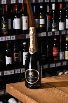 Вино игристое Золотая Балка полусухое белое 0.75 л