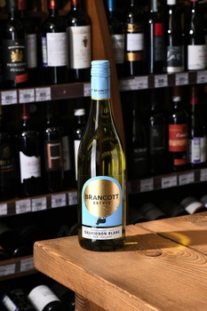 Brancott Estate Marlborough Sauvignon Blanc - вино Совиньон Блан Бранкотт Истейт Мальборо 0.75 л белое сухое