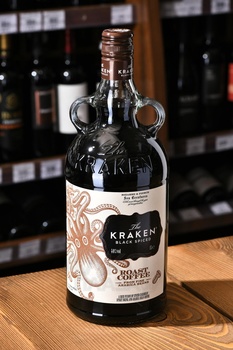 Kraken Black Spiced Roast Coffee - ром Кракен Пряный Черный Кофе 1 л