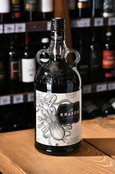 Kraken Black Spiced Rum - ром Кракен Пряный Черный 1 л