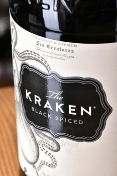 Kraken Black Spiced Rum - ром Кракен Пряный Черный 1 л