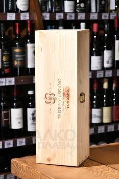 Terre del Bruno Le More Nere Toscana IGT - вино Терре дель Бруно Ле Море Нере Тоскана 1.5 л красное сухое в д/у