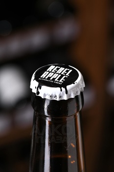 Rebel Apple Dickiy Crest Medium Dry - сидр Рэбель Эппл Дикий Крест 0.45 л полусухой