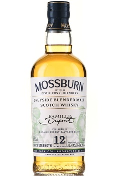 Mossburn Dupont Calvados Cask Finish 12 Year Old - виски Моссберн Кальвадос Дюпонт Каск Финиш 12 лет 0.7 л в тубе