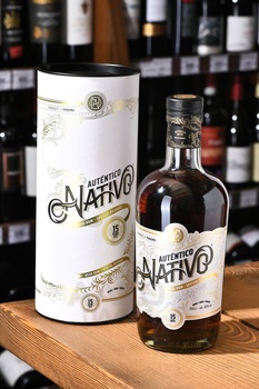 Autentico Nativo Special Reserve in tube - ром Аутентико Нативо Спешл Резерв 15 лет в тубе 0.7 л