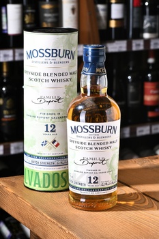Mossburn Dupont Calvados Cask Finish 12 Year Old - виски Моссберн Кальвадос Дюпонт Каск Финиш 12 лет 0.7 л в тубе