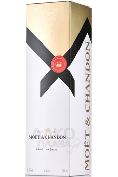 Moet & Chandon Brut Imperial - шампанское Моет и Шандон Брют Империаль 1.5 л белое брют в п/у