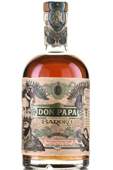 Don Papa Baroko - ром Дон Папа Бароко 0.7 л в тубе