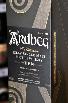 Ardbeg 10 years - виски Ардбег 10 лет 0.7 л