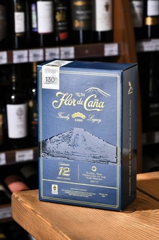Flor de Cana 12 years - ром Флор де Канья 12 лет 0.75 л