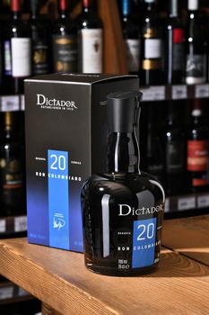 Dictador 20 years - ром Диктатор 20 лет 0.7 л в п/у