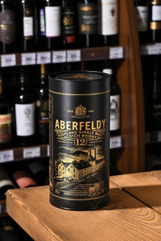 Aberfeldy 12 years - виски Аберфелди 12 лет 0.75 л в тубе
