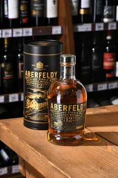 Aberfeldy 12 years - виски Аберфелди 12 лет 0.75 л в тубе