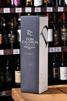 Dom Caudron Prediction Brut Champagne - шампанское Дом Кодрон Предиксьон Брют 0.75 л белое брют в п/у