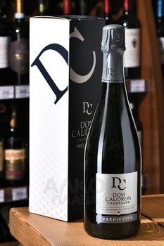 Dom Caudron Prediction Brut Champagne - шампанское Дом Кодрон Предиксьон Брют 0.75 л белое брют в п/у
